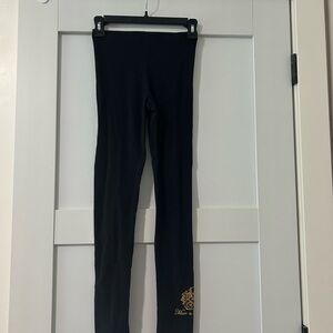 Mar a Lago Bedazzled Black Leggings